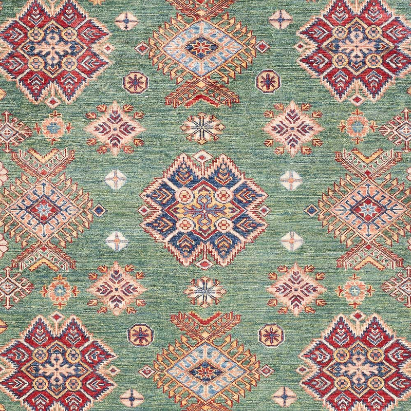 Alfombra Ziegler - Kazak - 296 x 201 cm - verde claro