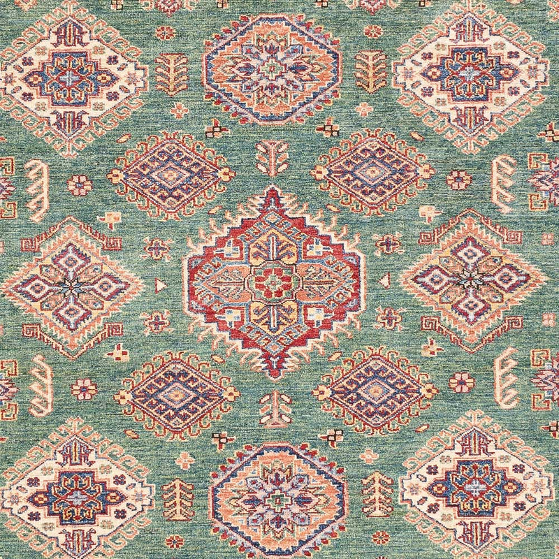 Alfombra Ziegler - Kazak - 290 x 198 cm - verde claro
