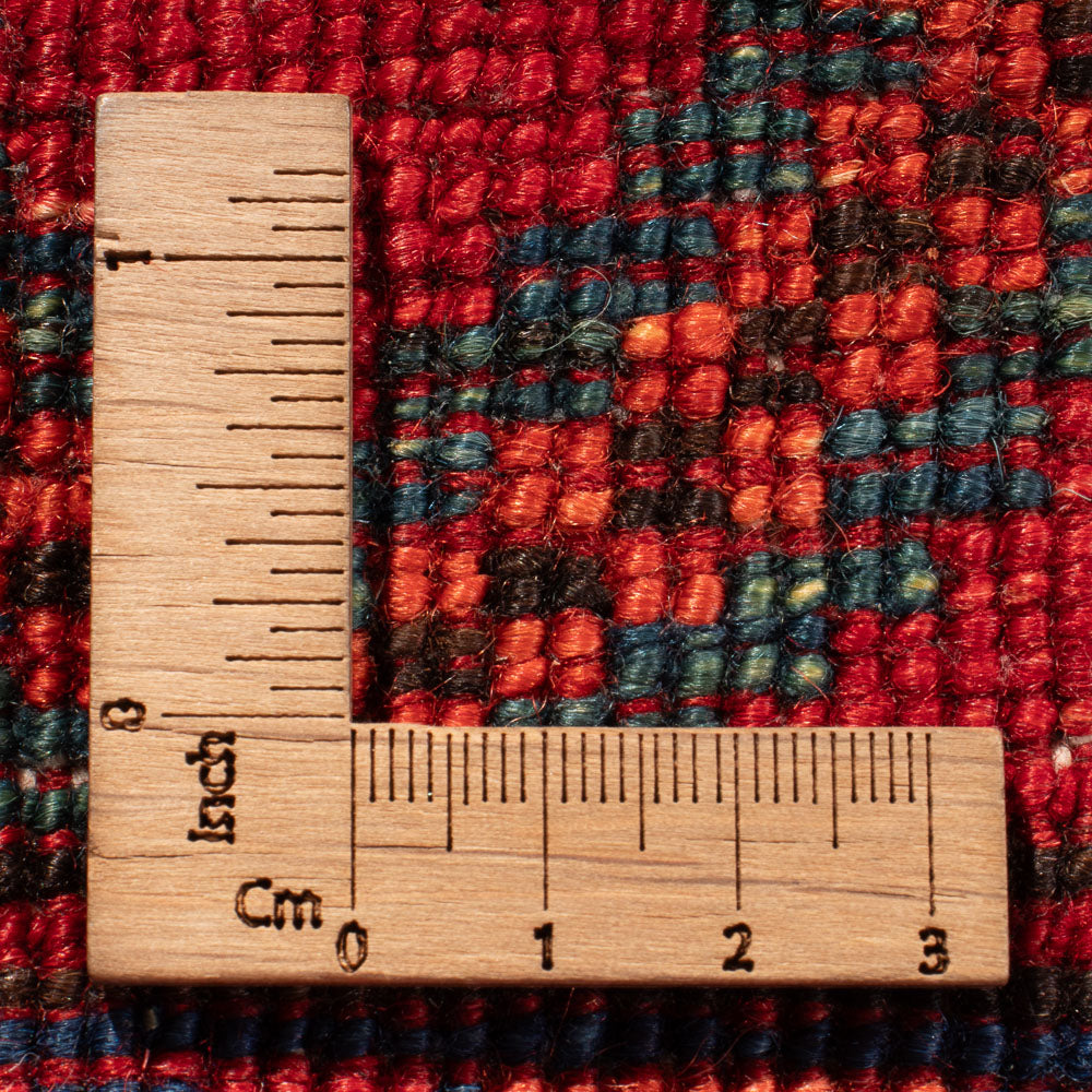 Alfombra afgana - Kunduz - 297 x 207 cm - rojo