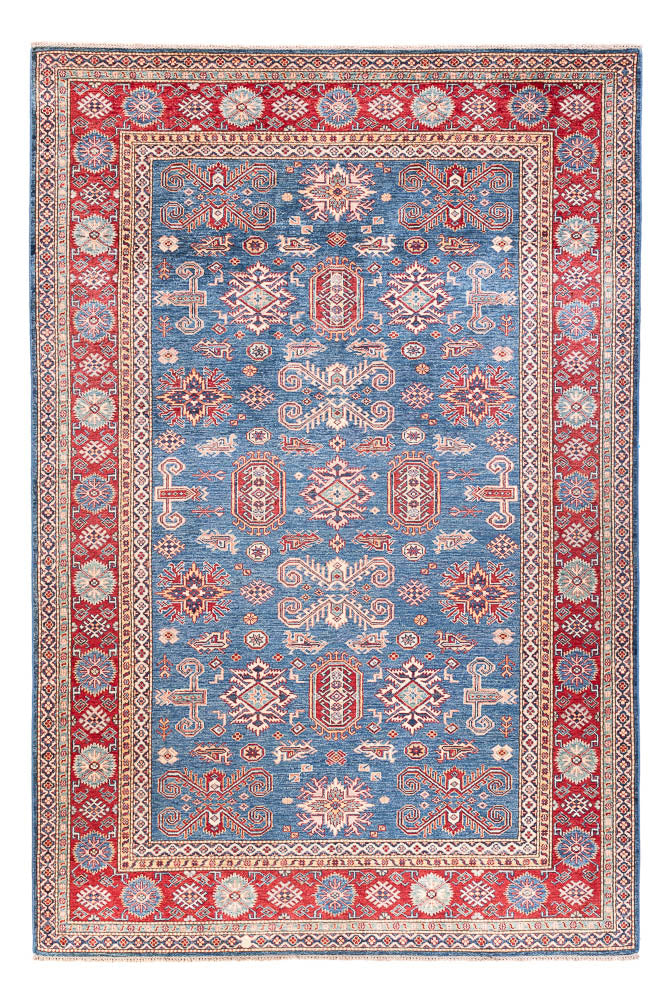 Alfombra Ziegler - Kazak - 303 x 202 cm - azul