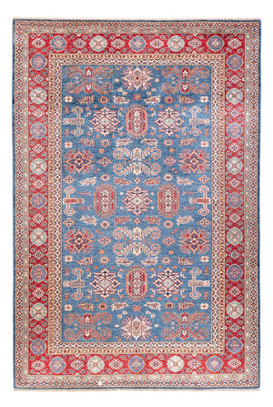 Alfombra Ziegler - Kazak - 303 x 202 cm - azul