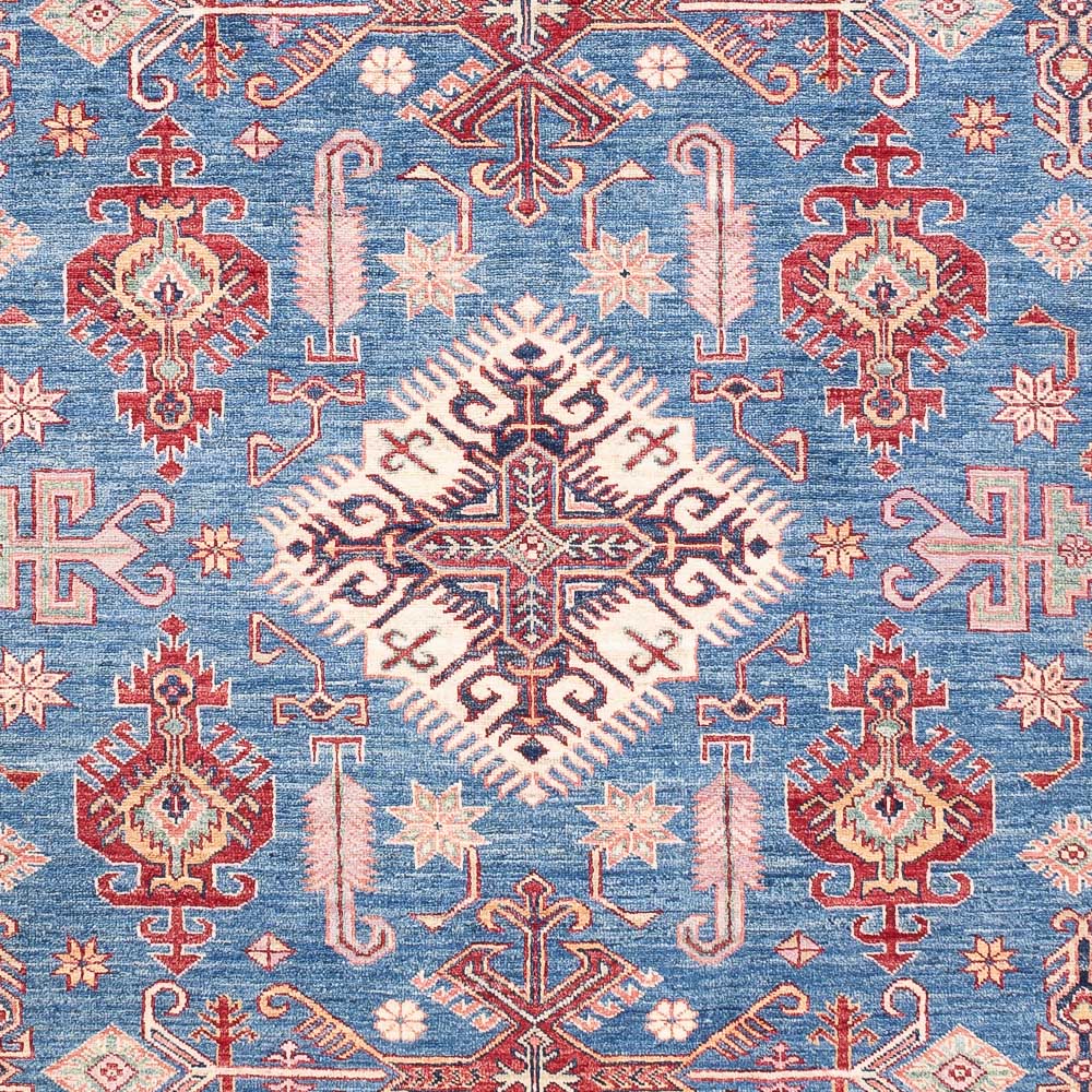Alfombra Ziegler - Kazak - 301 x 201 cm - azul