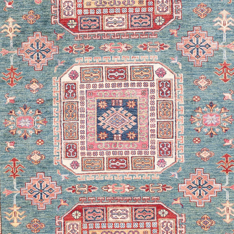 Alfombra Ziegler - Kazak - 296 x 204 cm - verde