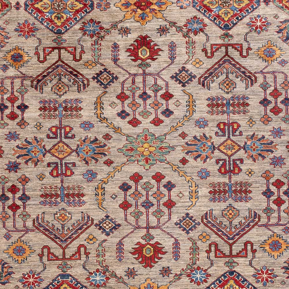 Alfombra Ziegler - Kazak - 301 x 203 cm - beige oscuro