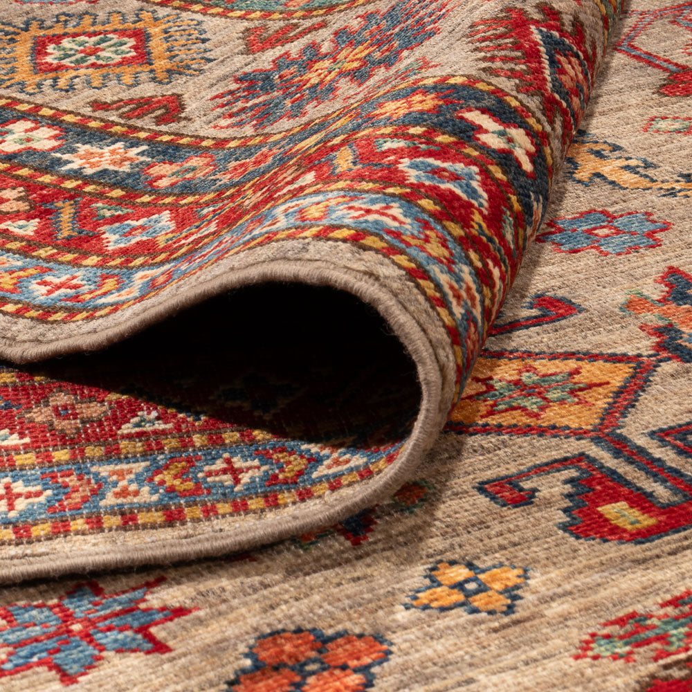 Alfombra Ziegler - Kazak - 301 x 203 cm - beige oscuro