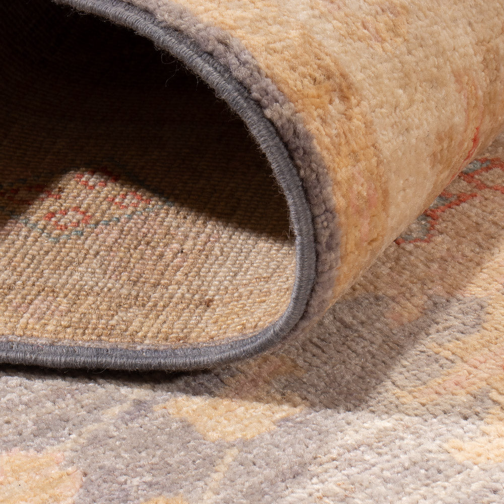 Alfombra de pasillo Alfombra Ziegler - 298 x 79 cm - azul petróleo