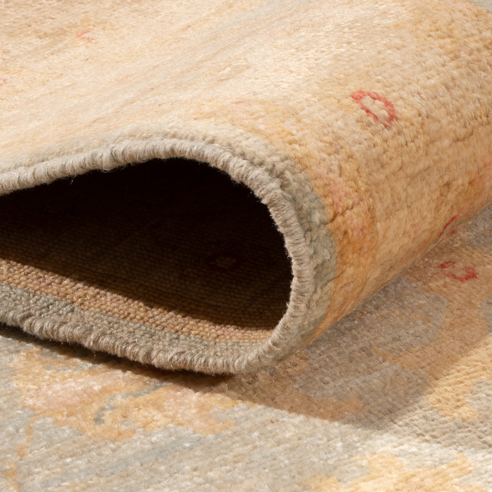 Alfombra de pasillo Alfombra Ziegler - 298 x 80 cm - azul claro