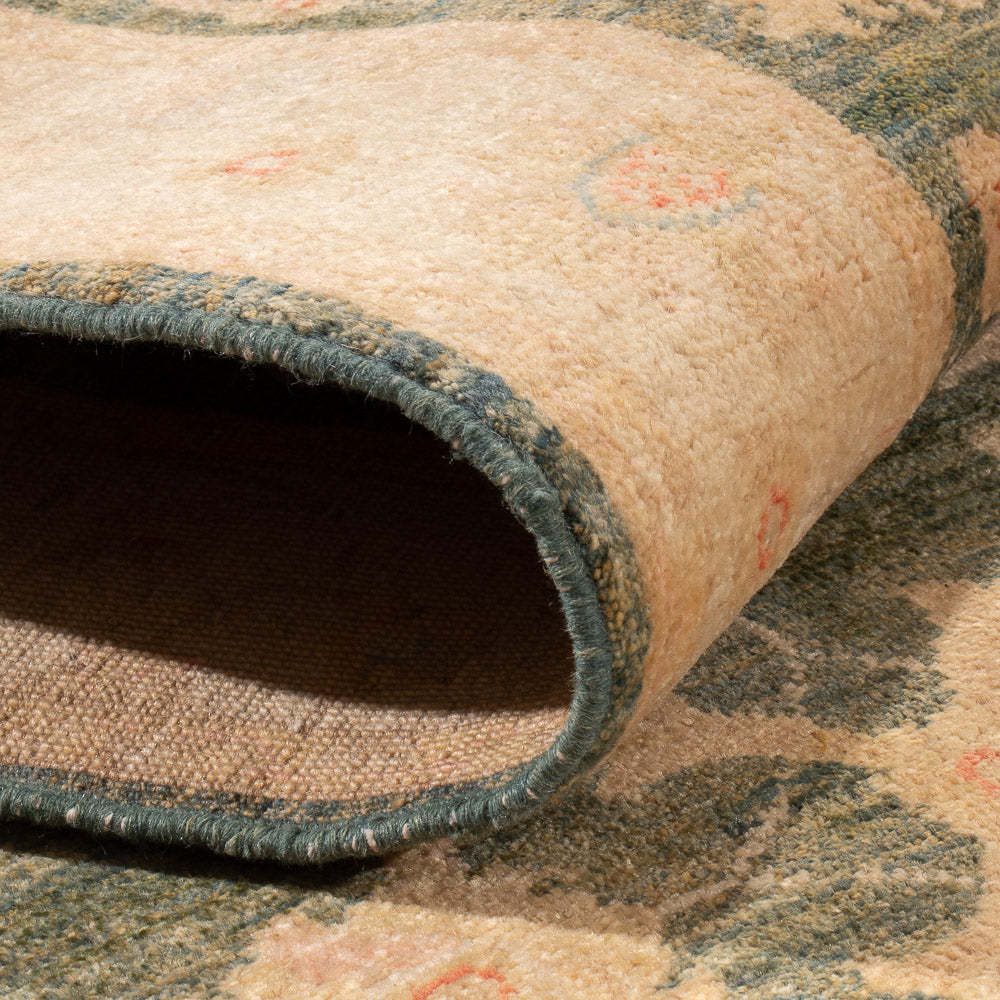 Alfombra de pasillo Alfombra Ziegler - 297 x 89 cm - verde oliva