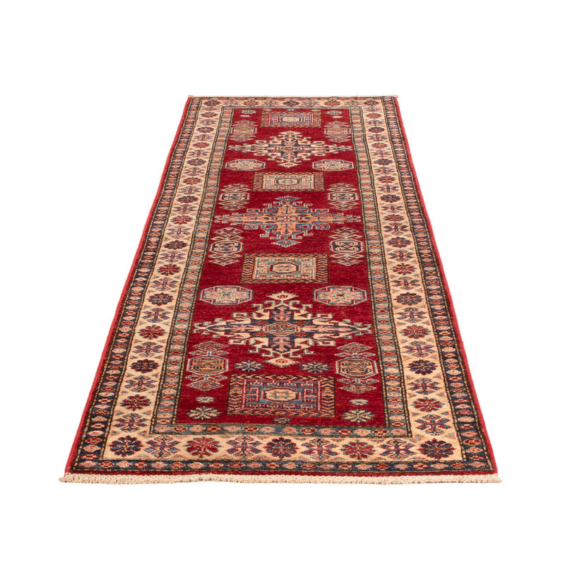 Alfombra de pasillo Alfombra Ziegler - Kazak - 260 x 75 cm - rojo