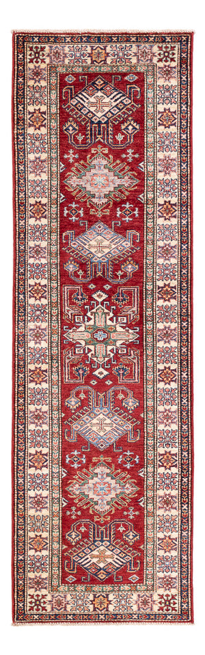 Alfombra de pasillo Alfombra Ziegler - Kazak - 251 x 76 cm - rojo
