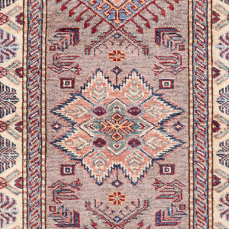 Alfombra de pasillo Alfombra Ziegler - Kazak - 252 x 76 cm - salmón