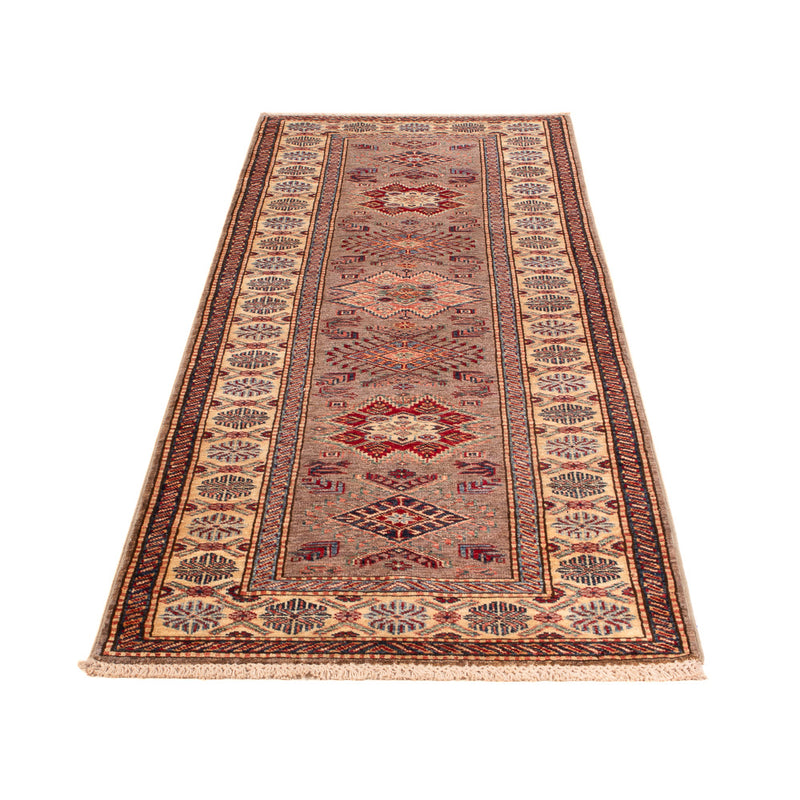 Alfombra de pasillo Alfombra Ziegler - Kazak - 252 x 76 cm - salmón