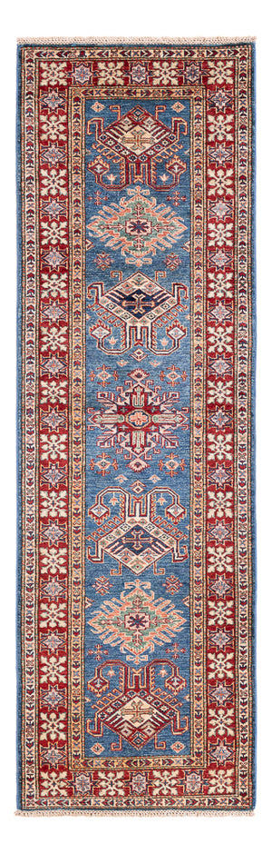 Alfombra de pasillo Alfombra Ziegler - Kazak - 242 x 73 cm - azul