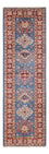 Alfombra de pasillo Alfombra Ziegler - Kazak - 242 x 73 cm - azul