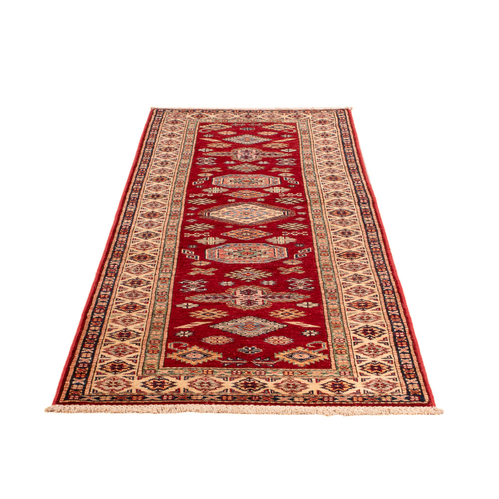 Alfombra de pasillo Alfombra Ziegler - Kazak - 238 x 75 cm - rojo