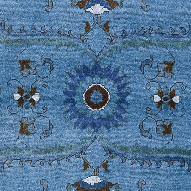 Alfombra de pasillo Alfombra Ziegler - Moderna - 245 x 80 cm - azul