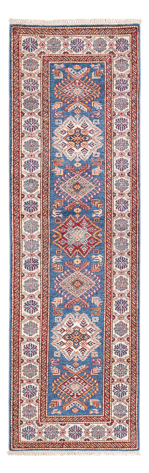 Alfombra de pasillo Alfombra Ziegler - Kazak - 247 x 73 cm - azul
