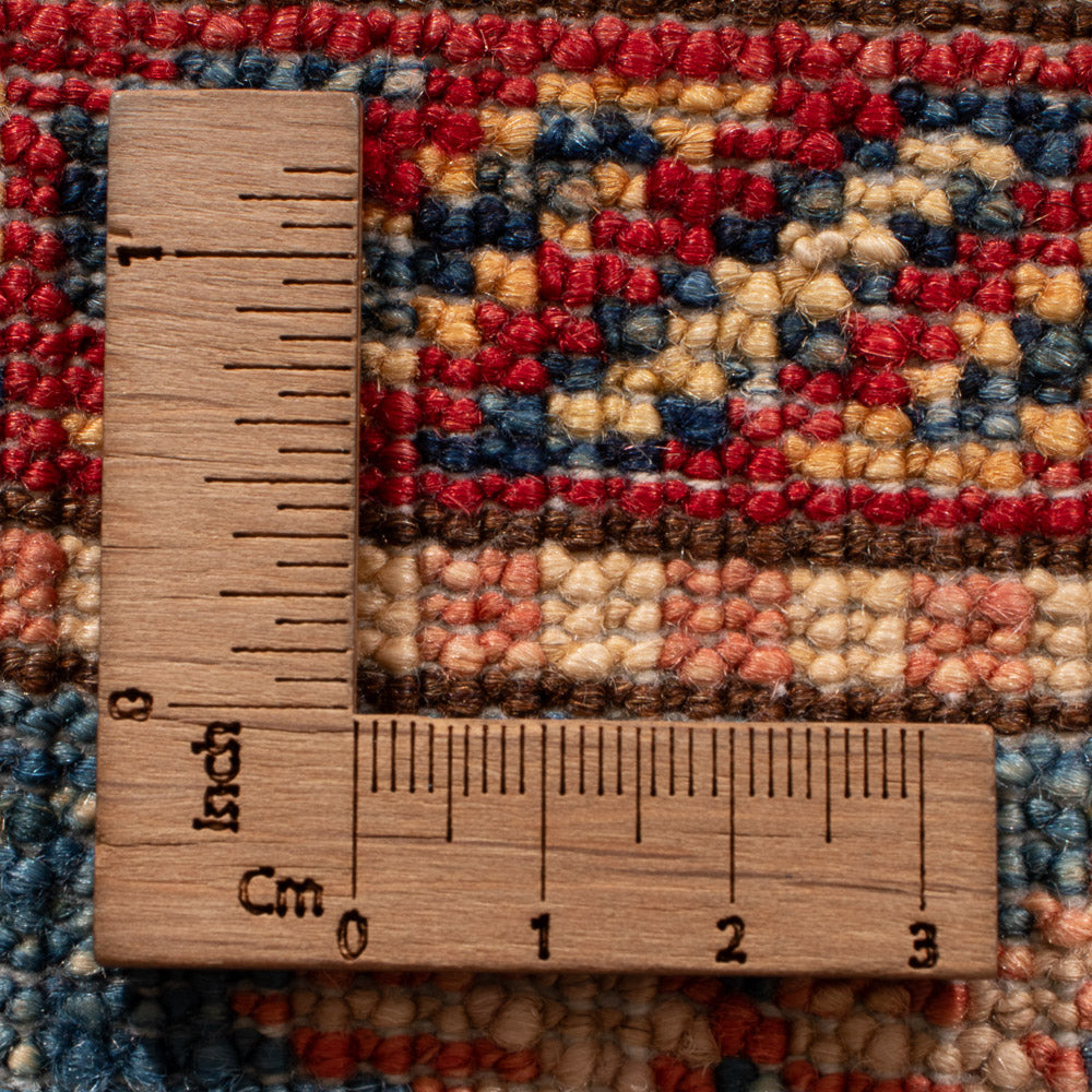 Alfombra de pasillo Alfombra Ziegler - Kazak - 247 x 73 cm - azul