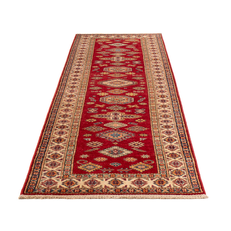 Alfombra de pasillo Alfombra Ziegler - Kazak - 301 x 79 cm - rojo