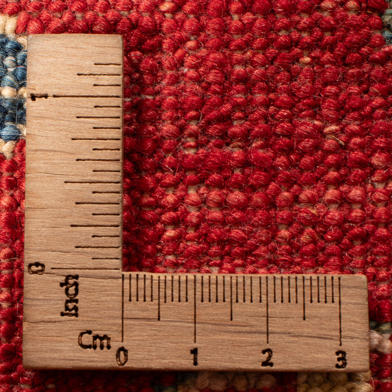 Alfombra de pasillo Alfombra Ziegler - Kazak - 301 x 79 cm - rojo