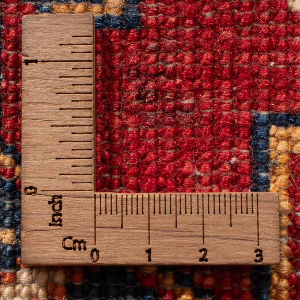 Alfombra de pasillo Alfombra Ziegler - Kazak - 250 x 76 cm - rojo