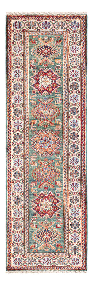 Alfombra de pasillo Alfombra Ziegler - Kazak - 244 x 75 cm - verde claro