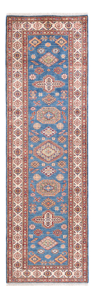 Alfombra de pasillo Alfombra Ziegler - Kazak - 252 x 75 cm - azul