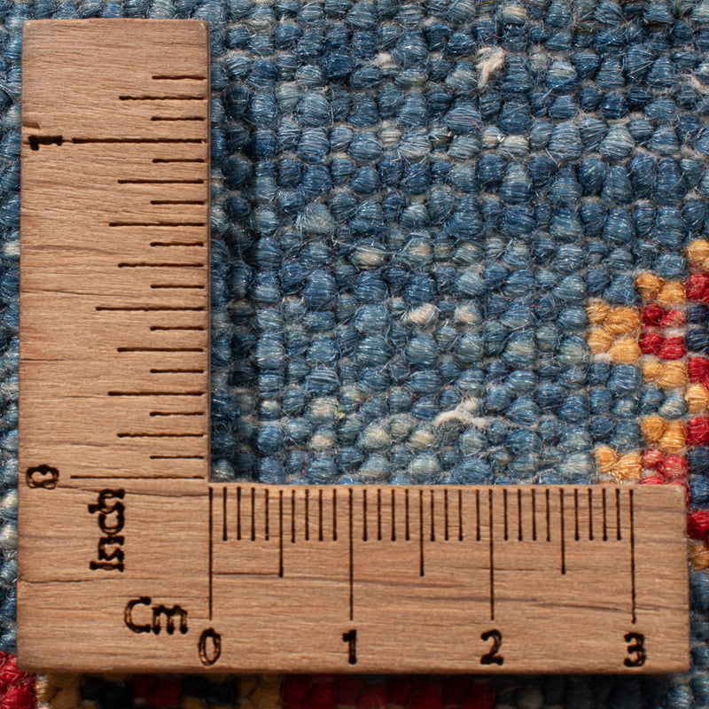 Alfombra de pasillo Alfombra Ziegler - Kazak - 252 x 75 cm - azul