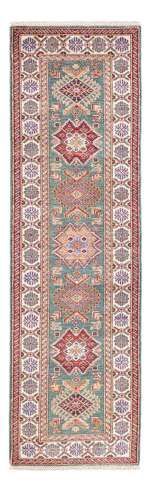 Alfombra de pasillo Alfombra Ziegler - Kazak - 243 x 72 cm - verde claro