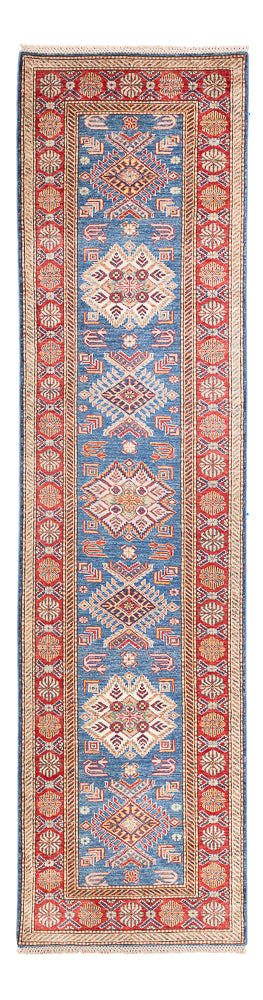 Alfombra de pasillo Alfombra Ziegler - Kazak - 307 x 83 cm - azul