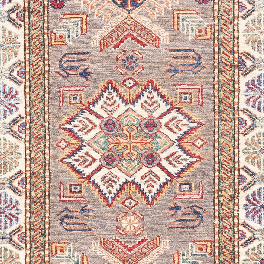 Alfombra de pasillo Alfombra Ziegler - Kazak - 294 x 79 cm - beige oscuro