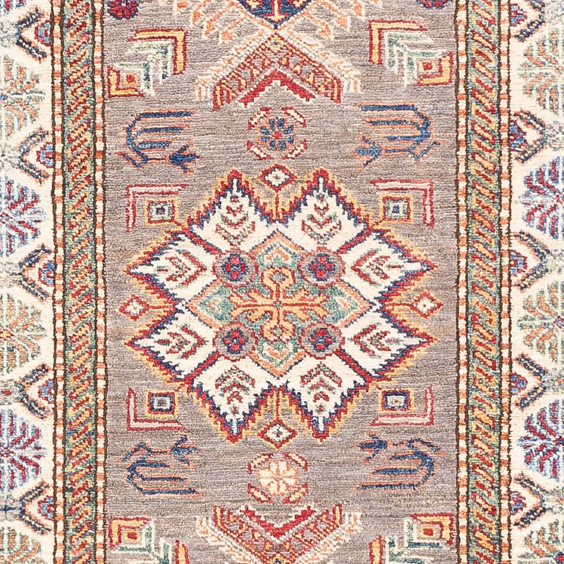 Alfombra de pasillo Alfombra Ziegler - Kazak - 294 x 79 cm - beige oscuro