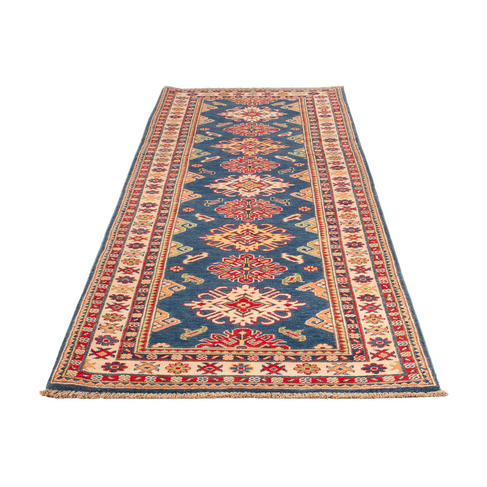 Alfombra de pasillo Alfombra Ziegler - Kazak - 290 x 84 cm - azul