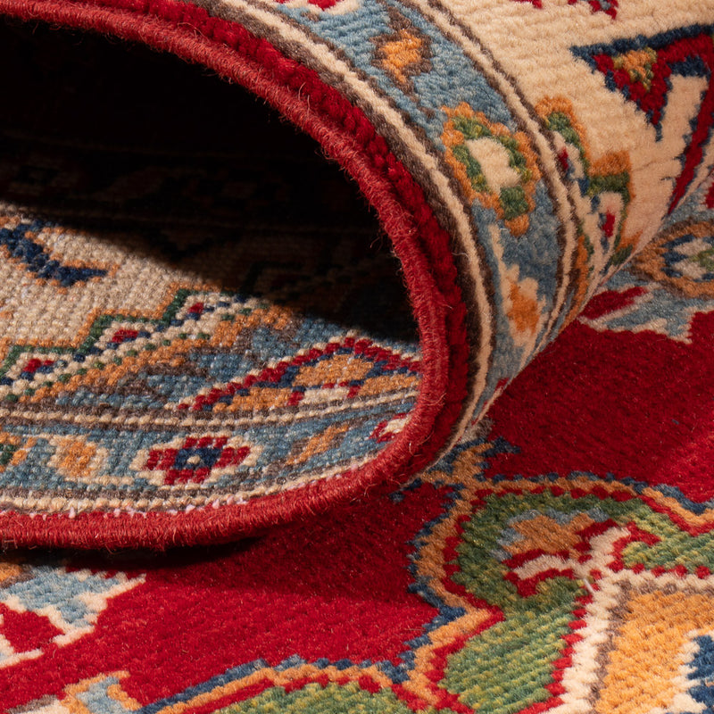 Alfombra de pasillo Alfombra Ziegler - Kazak - 293 x 76 cm - rojo