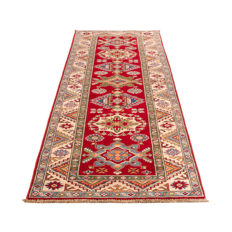 Alfombra de pasillo Alfombra Ziegler - Kazak - 293 x 76 cm - rojo