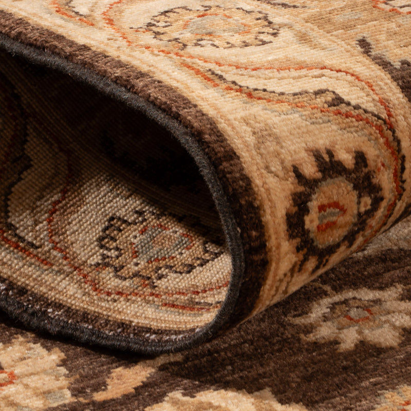 Alfombra de pasillo Alfombra Ziegler - 305 x 75 cm - beige oscuro