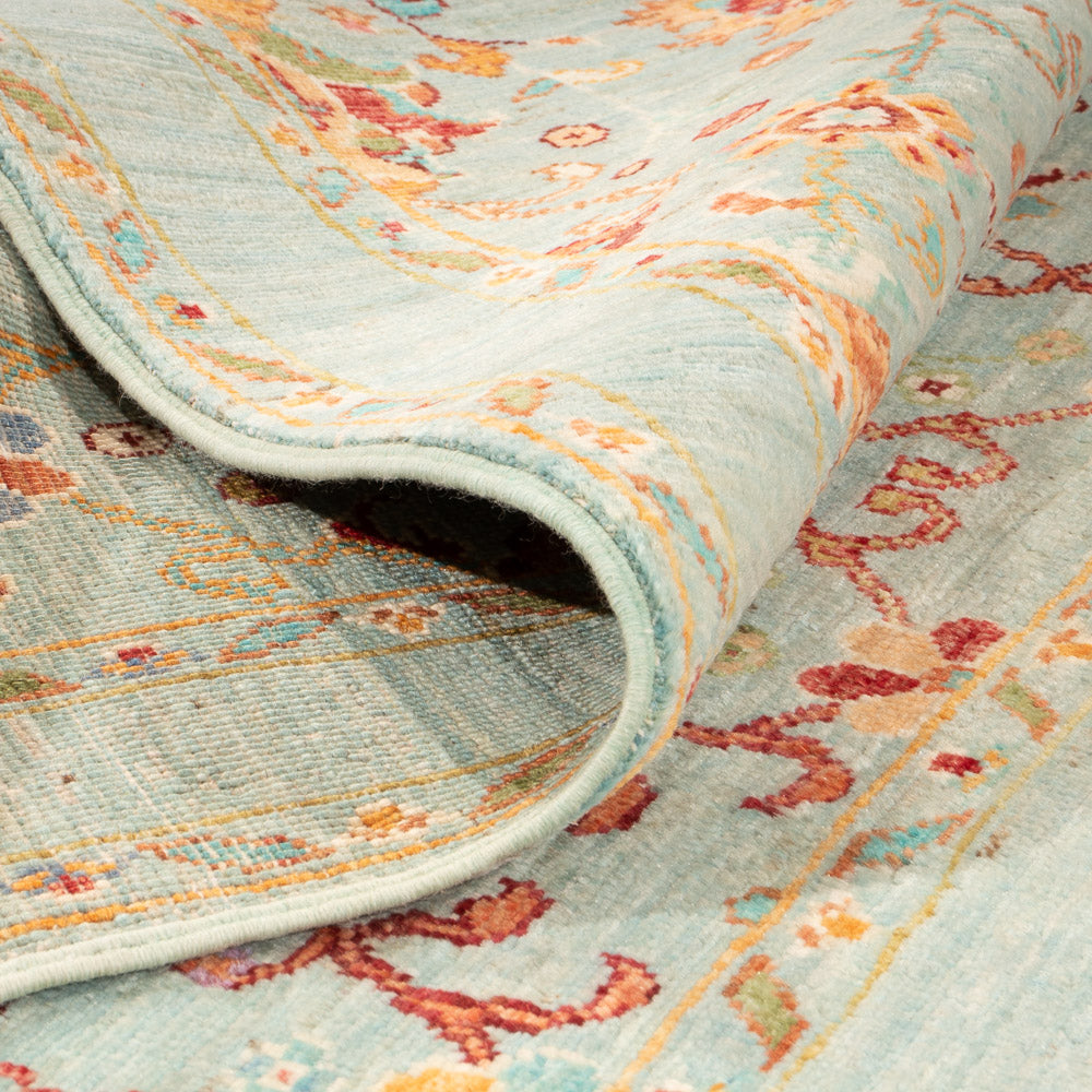 Alfombra Ziegler - Ariana - 149 x 100 cm - turquesa