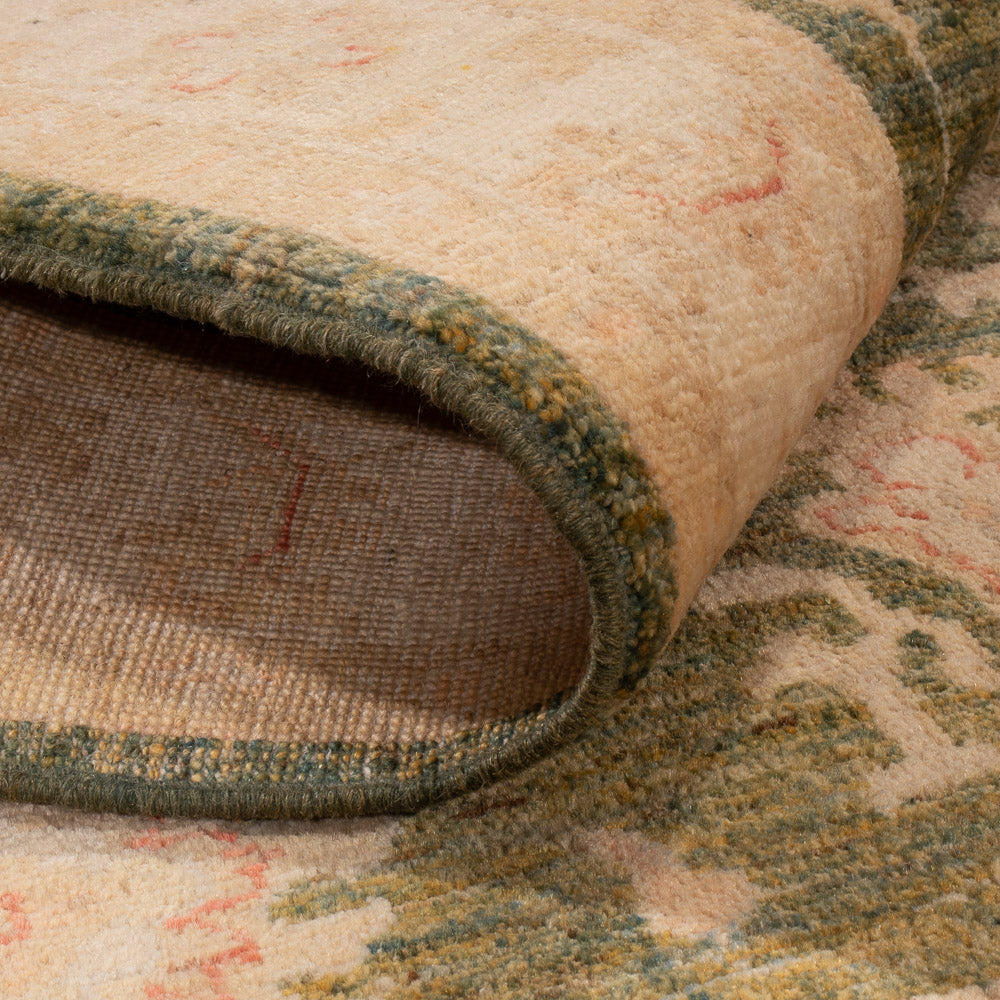 Alfombra Ziegler - 146 x 104 cm - verde oliva