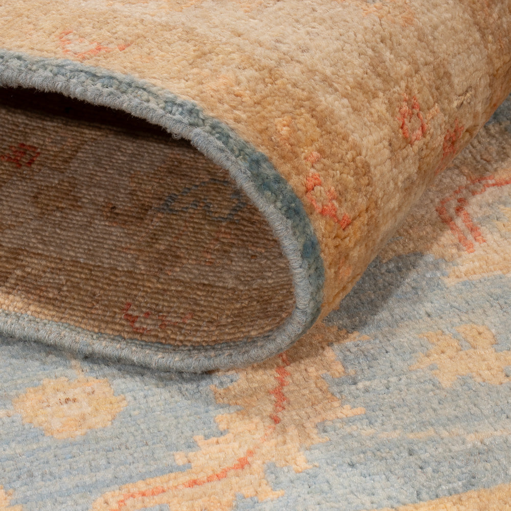 Alfombra Ziegler - 150 x 104 cm - azul