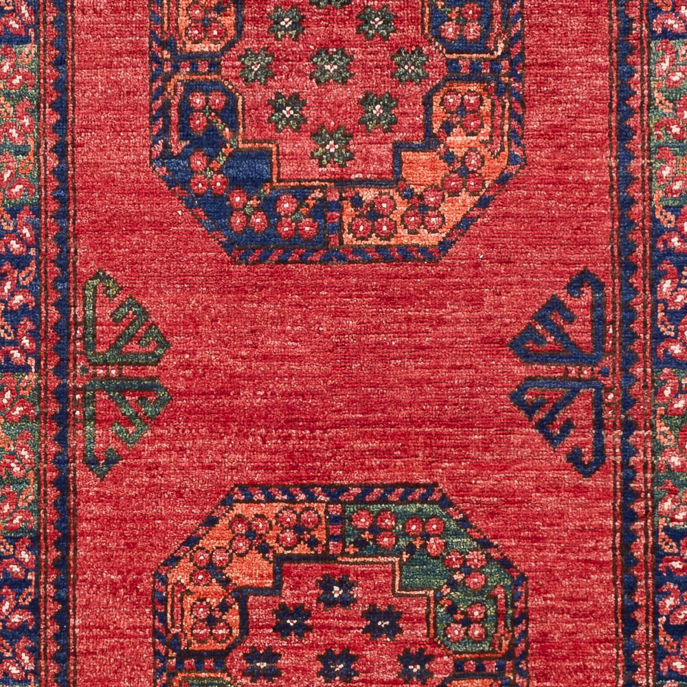 Alfombra afgana - 151 x 104 cm - rojo