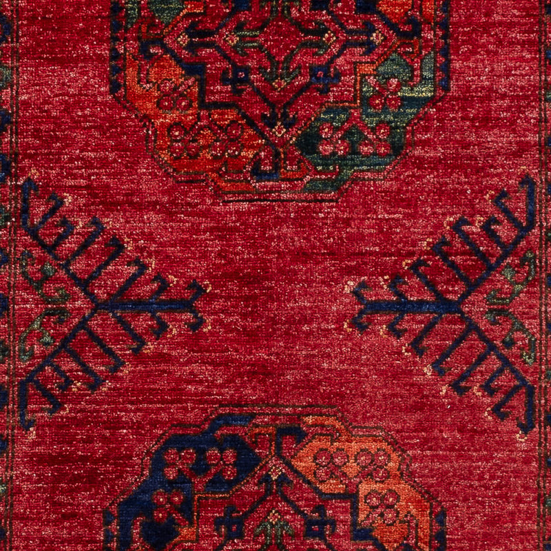 Alfombra afgana - 151 x 103 cm - rojo