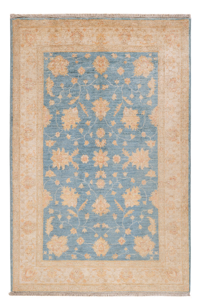 Alfombra Ziegler - 157 x 99 cm - azul