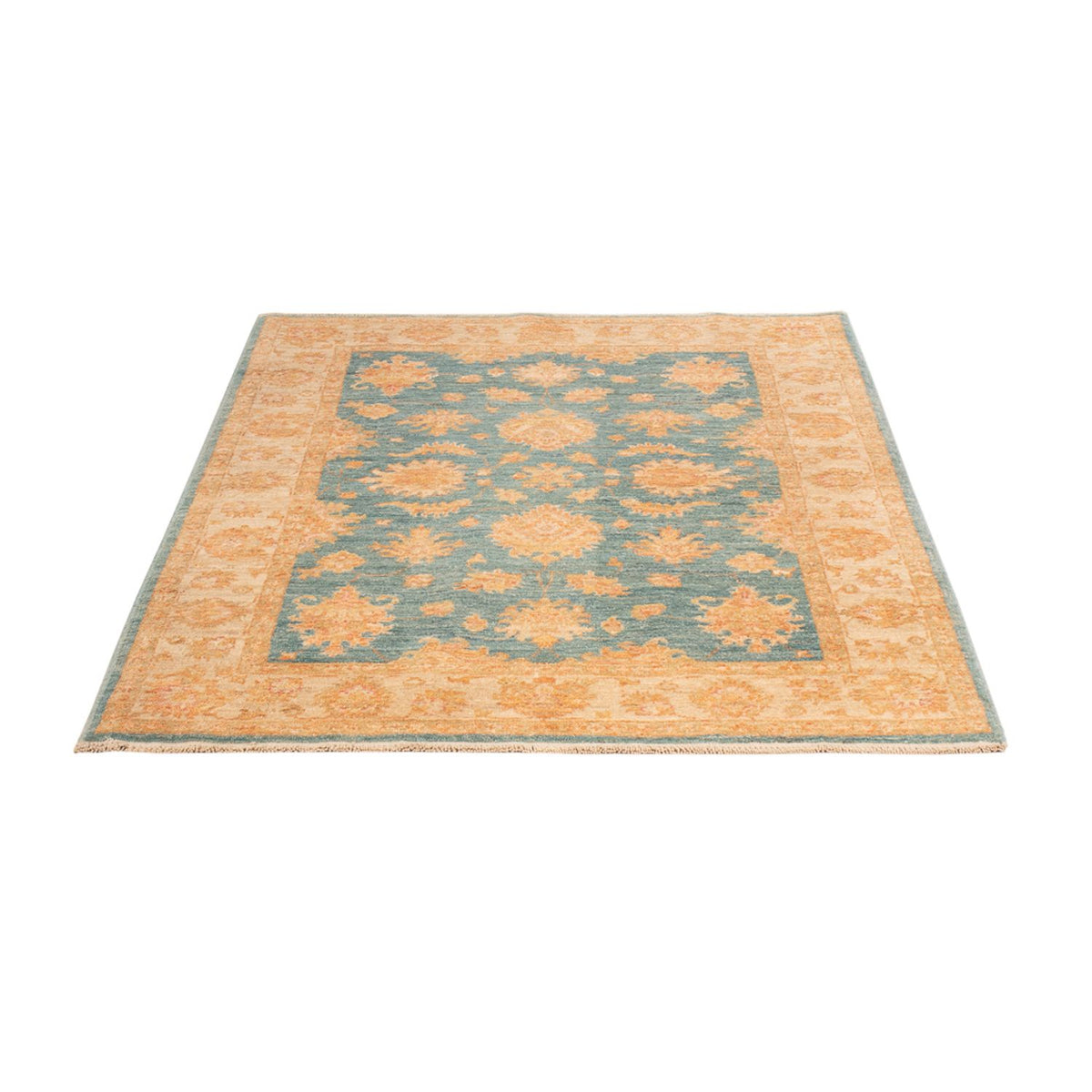 Alfombra Ziegler - 143 x 100 cm - azul