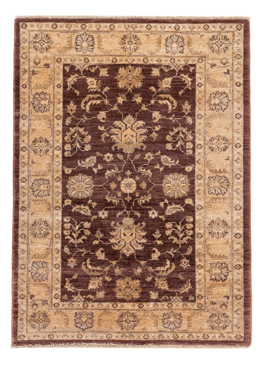 Alfombra Ziegler - 136 x 99 cm - marrón