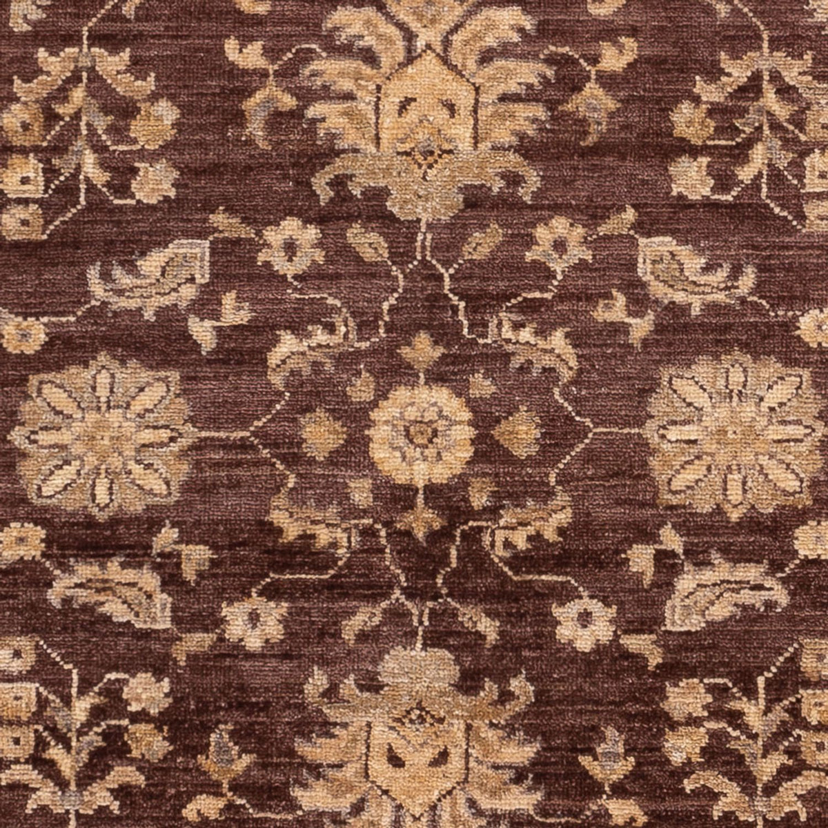 Alfombra Ziegler - 136 x 99 cm - marrón