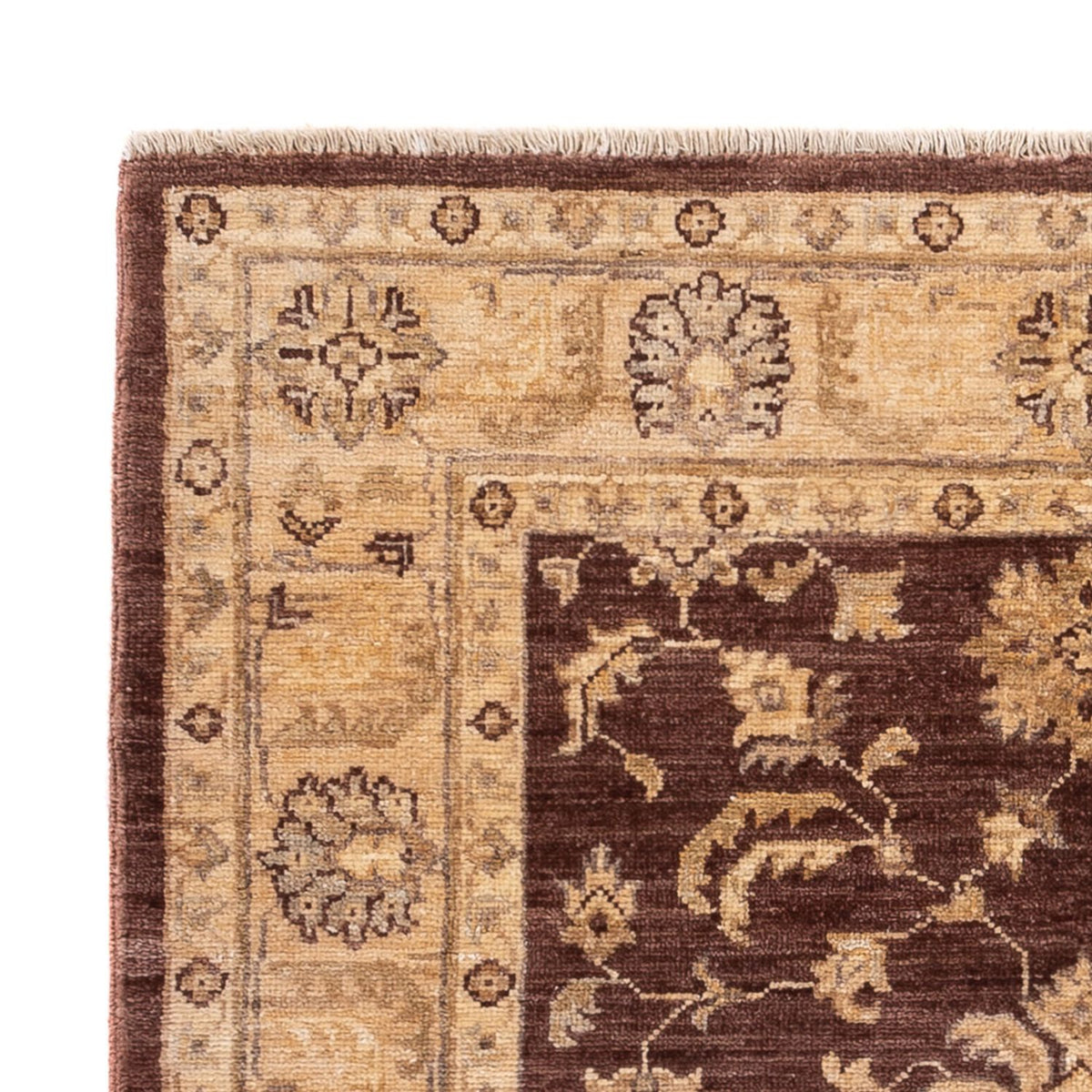 Alfombra Ziegler - 136 x 99 cm - marrón