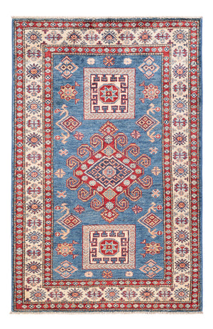 Alfombra Ziegler - Kazak - 150 x 97 cm - azul