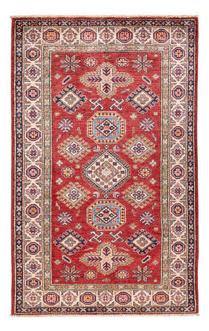 Alfombra Ziegler - Kazak - 159 x 99 cm - rojo