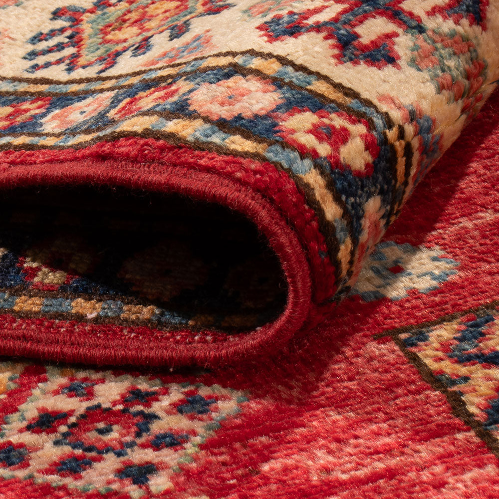 Alfombra Ziegler - Kazak - 159 x 102 cm - rojo