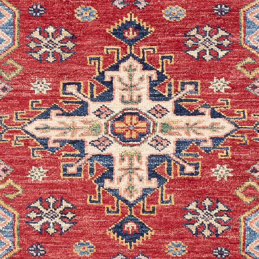 Alfombra Ziegler - Kazak - 152 x 99 cm - rojo